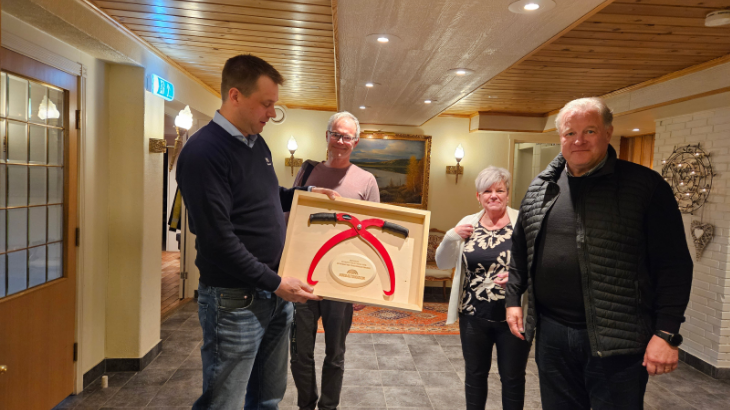 Administrerende direktør på Moelven Soknabruket AS, Nils Anton Hære