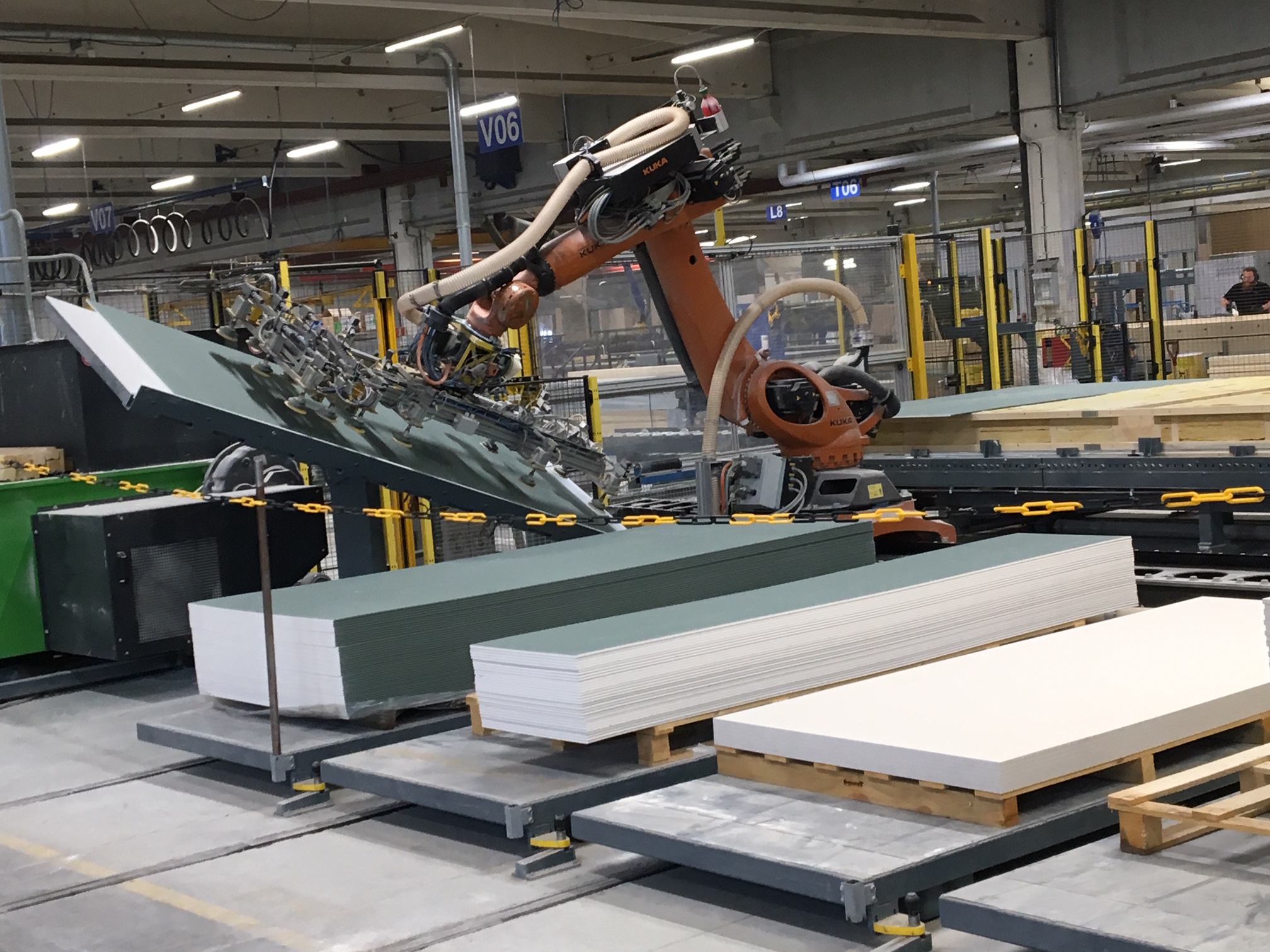 Robotiserad materialhantering