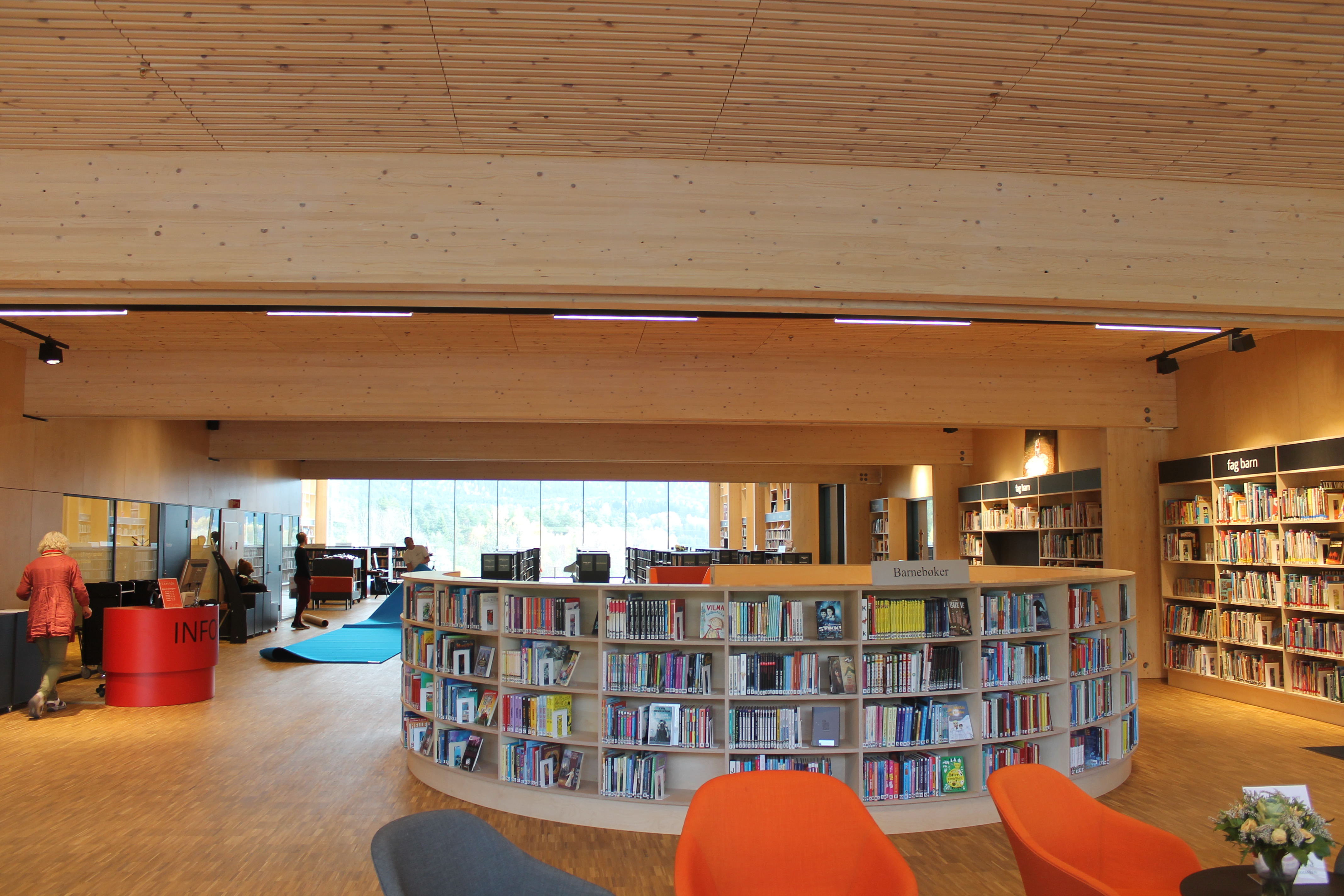 Flammen kulturhus og bibliotek i Nittedal