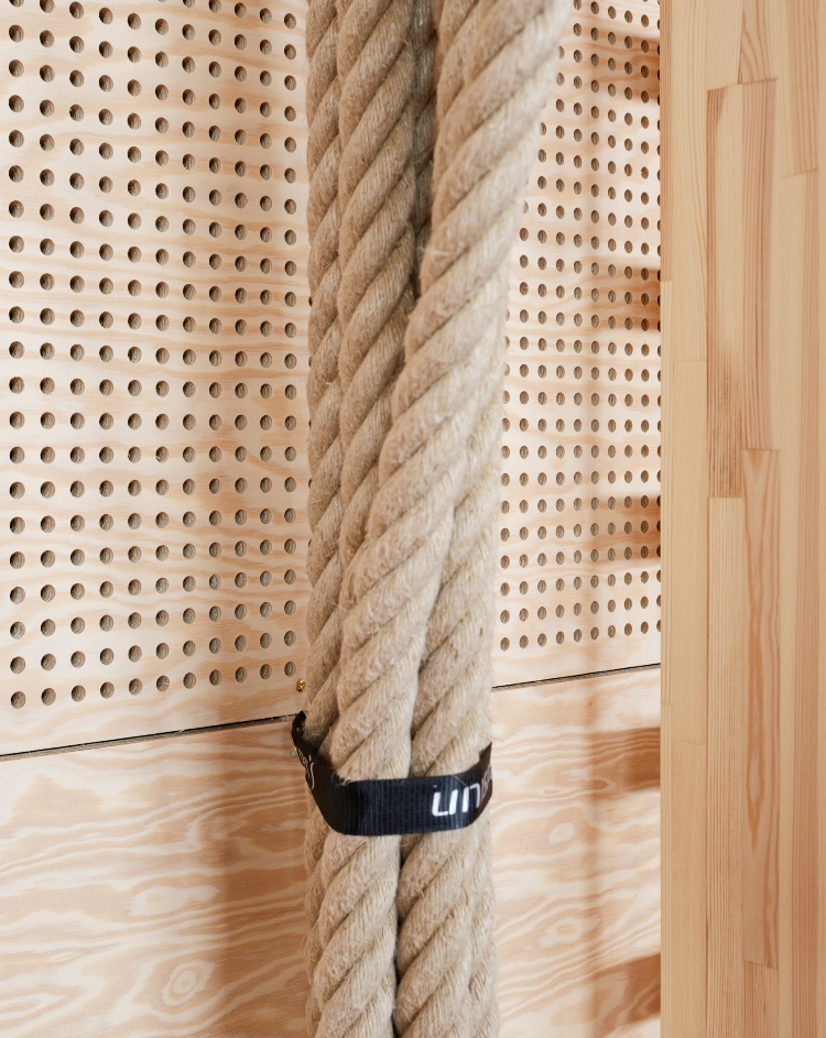 Perforerad Studiopanel.