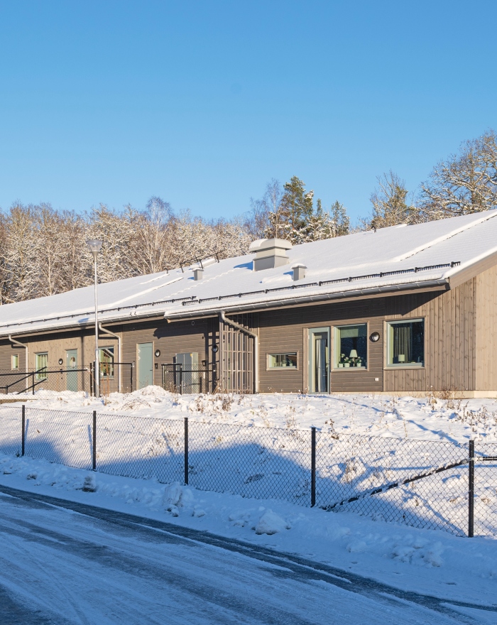 Fasad panel i Kärnfuru KulörOlja Patinagrå