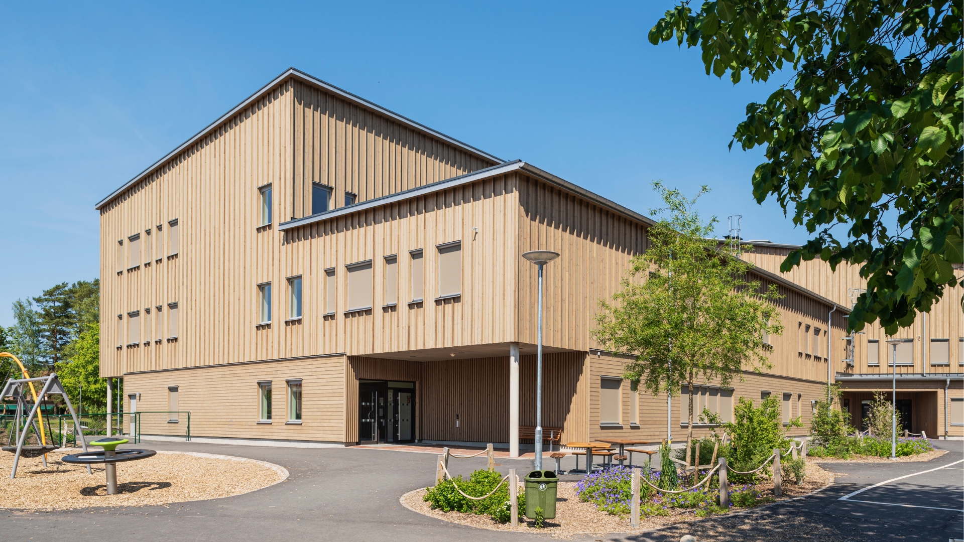 Fasadpanel med BT Pigment Silver