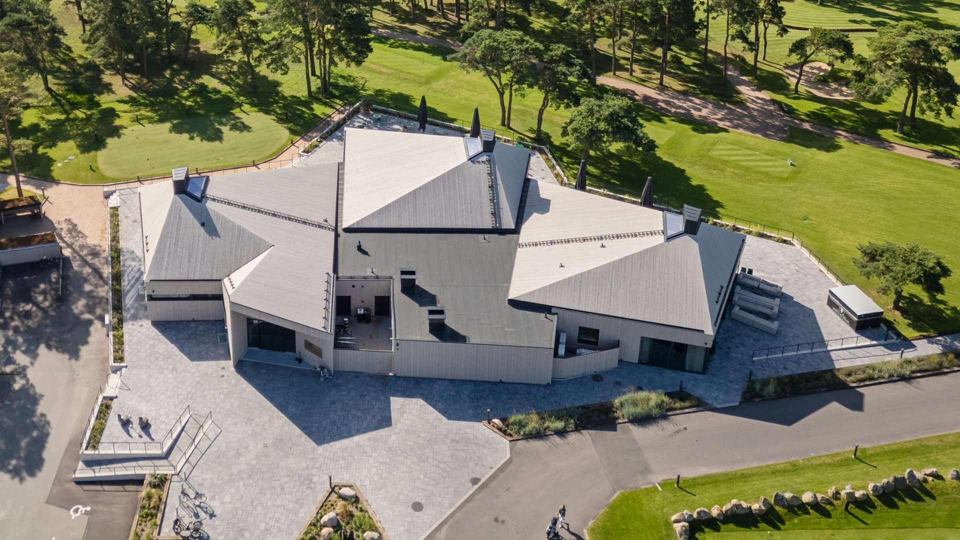 Fasad av ThermoWood med Premiumolja Patinagrå