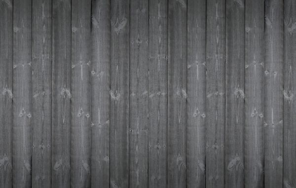 Panel av ThermoWood Råborstad Svart