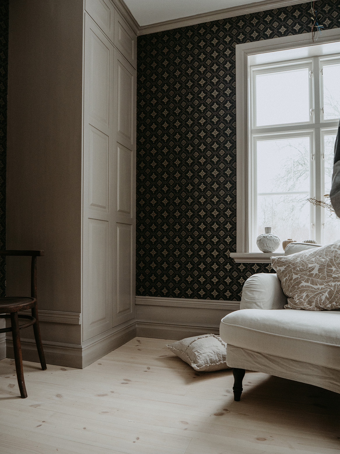 Inred med trä på tre olika sätt