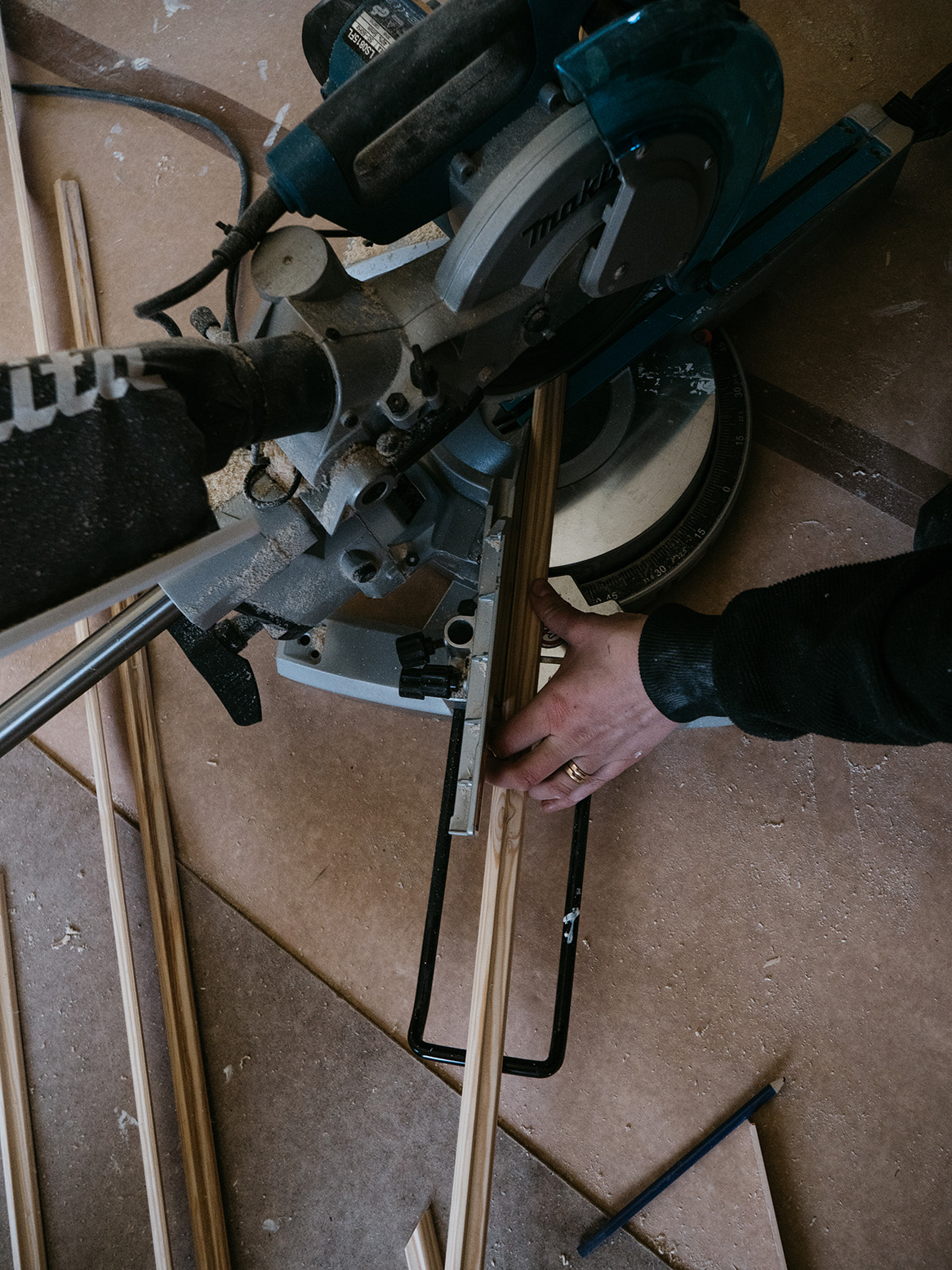 Inred med trä på tre olika sätt