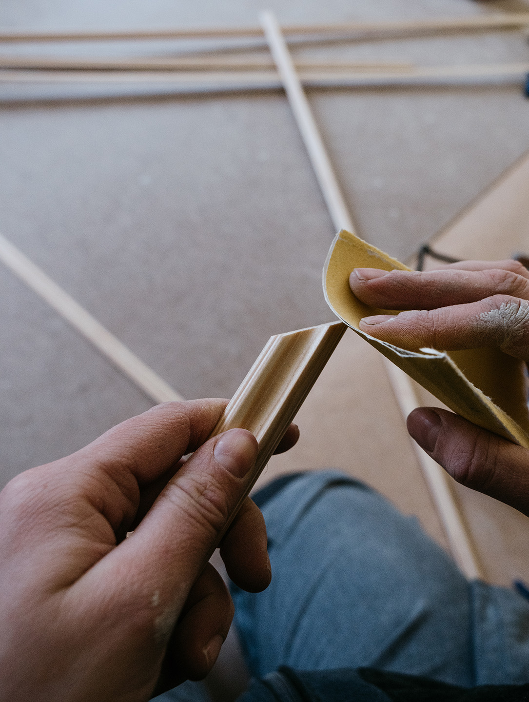 Inred med trä på tre olika sätt