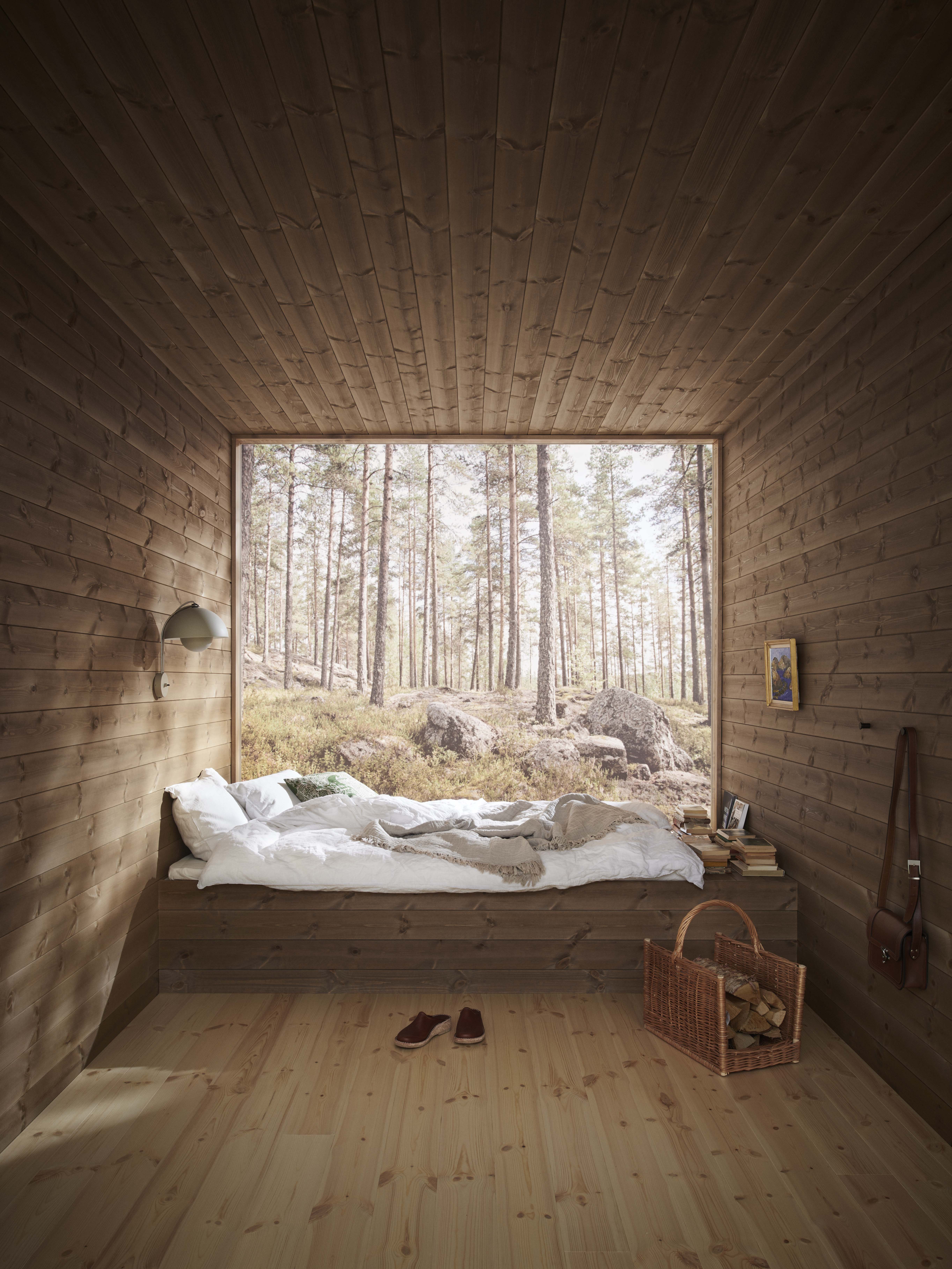 Sprekkpanel beiset Skogbrun